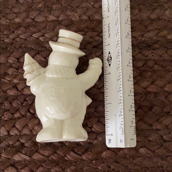 Lenox Snowman 4 inches tall - Picture 2 of 3